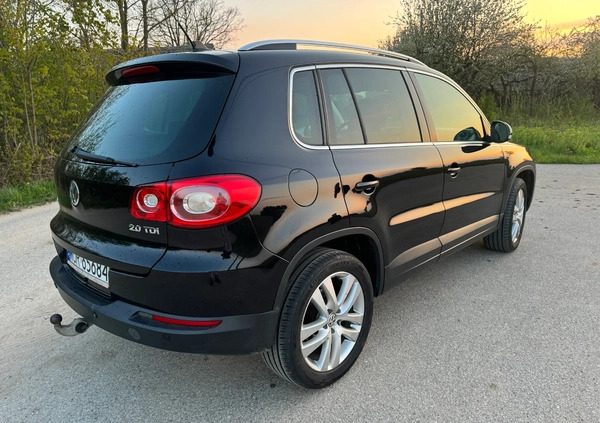 Volkswagen Tiguan cena 34500 przebieg: 330000, rok produkcji 2008 z Kisielice małe 529
